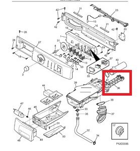 134371210 Washer Water Inlet Valve