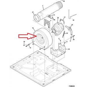 137552300 Dryer Blower Wheel
