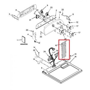 Whirlpool W10874409 Dryer Lint Screen – Genuine Replacement Part