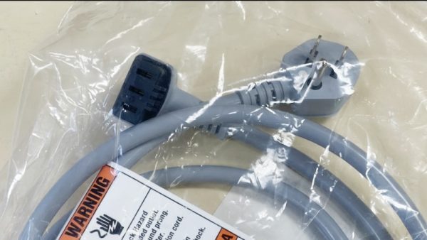 Whirlpool 12027214 Dishwasher Power Cord, Bosch
