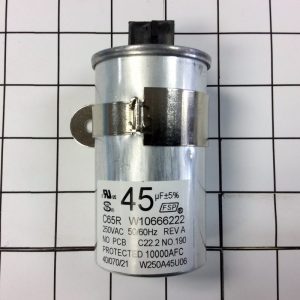 Whirlpool W10804665 Washer CAPACITOR 45MF+5 250V