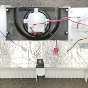 AEB73564901 Freezer Panel/Fan Motors/Evaporator