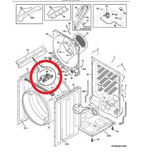 5304515407 Dryer Main Board