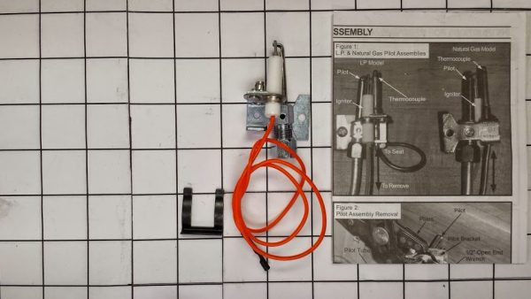 A.O.Smith 100110927 Water Heater Pilot Assembly for Flame Guard
