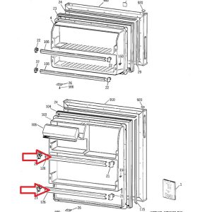 WR17X3691 Door Shelf Front Bar