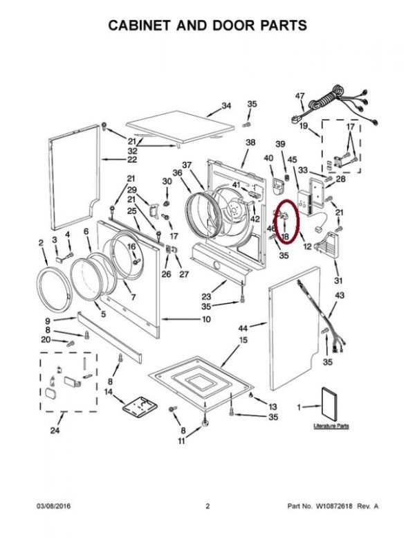 Sold Out Whirlpool WPW10625430 Dryer Thermostat