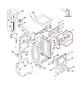 Whirlpool W11316623 Washer Console Assembly – Genuine Replacement Part