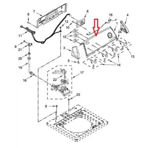Whirlpool WPW10365092 Panel