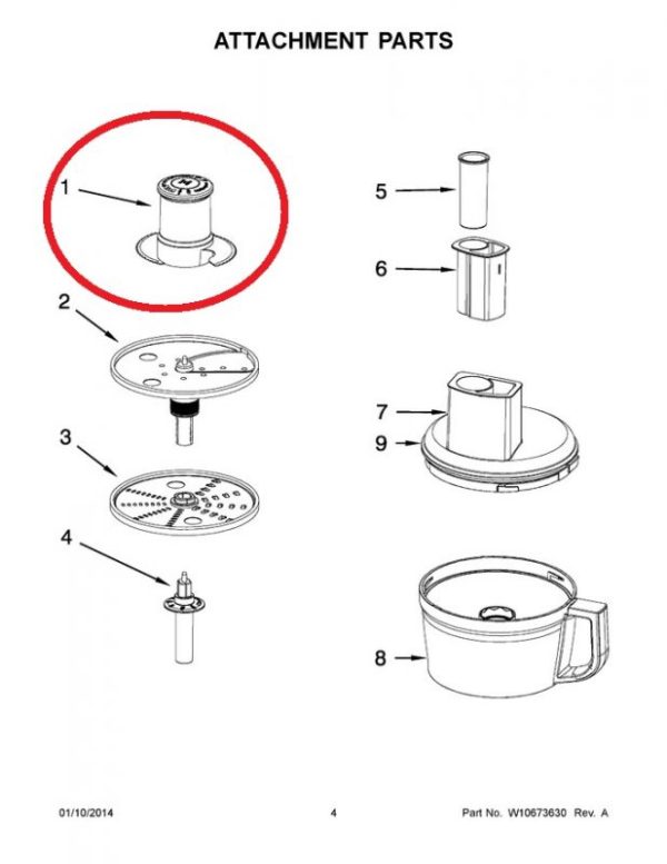 Sold Out Whirlpool WPW10467660 Blade