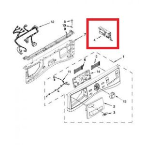 Whirlpool WPW10442137 Electronic Control