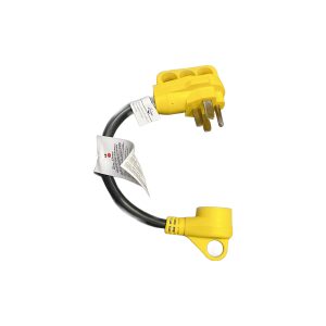 FBA_MIC-RVA-50T30 50M/30F 50 Amp to 30 Amp RV Adapter 18 Inch