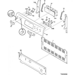 316462868 Electronic Oven Control