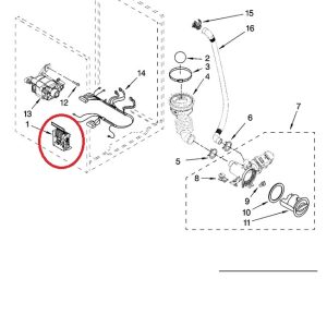 Whirlpool W10756692 Washer Motor Control Board – Genuine Replacement Part