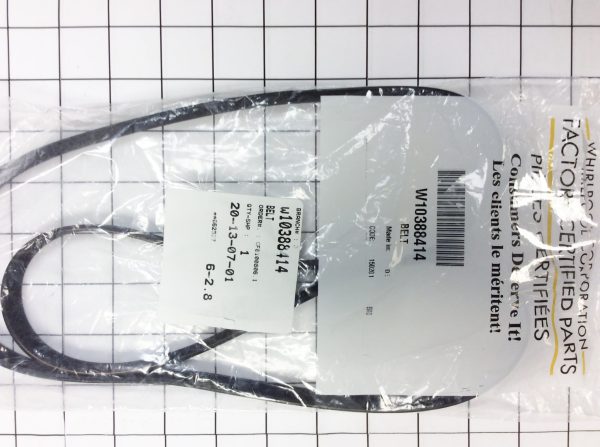 WPW10388414 Washing Machine Drive Belt W10388414