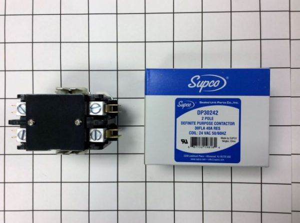 Supco DP30242 2-Pole Definite Purpose Contactor – Reliable Replacement Part
