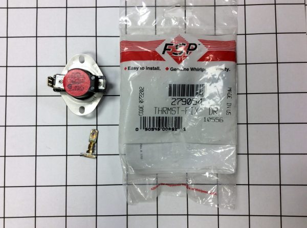 Whirlpool 279054 Dryer High Limit Thermostat