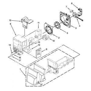 Whirlpool 4388538 Stud-Shelf