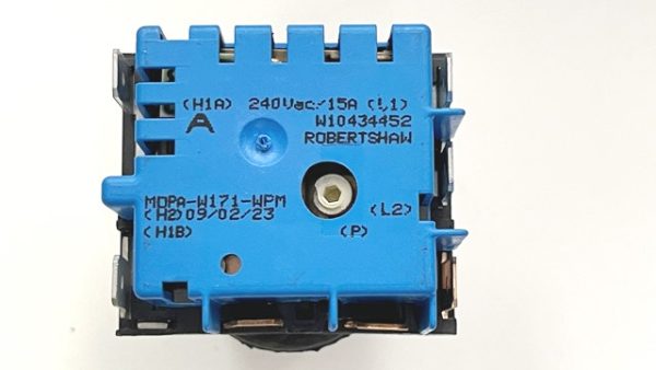 New OEM WPW10434452 Whirlpool Dual Burner Control Switch - Genuine Replacement Part