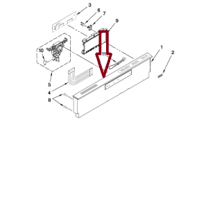 NLA WPW10179448 Control Panel