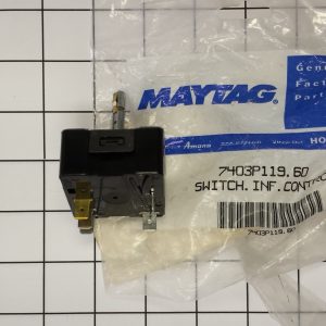 Whirlpool WP7403P119-60 Infinite Switch