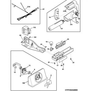 Whirlpool 2217039 CRISPER COVER FR