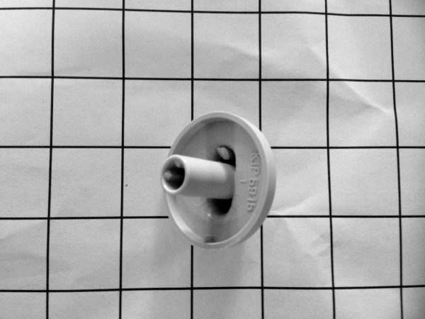 Whirlpool WP74002443 Oven Black Thermostat Knob
